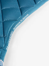 Load image into Gallery viewer, Dressage Saddle Pad, Floret, Petrol Blue
