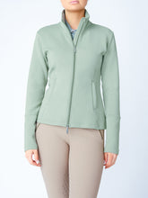 Load image into Gallery viewer, Fleur Zip Jacket - Khaki Green
