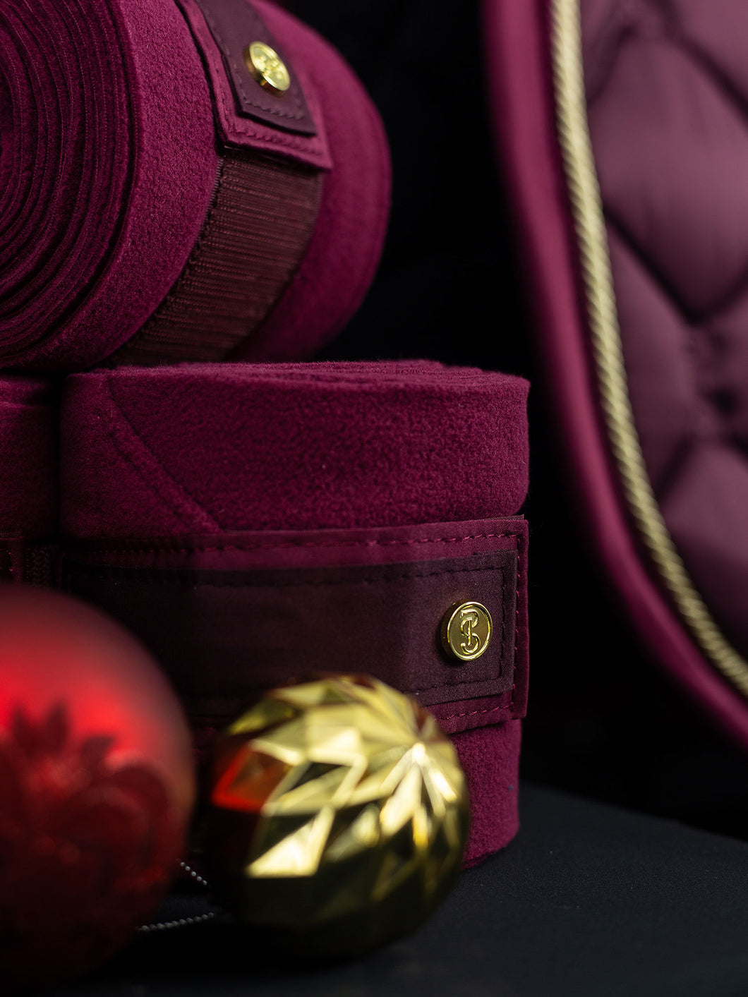 Christmas 2021, Release #2 - Dusty Wine Polo Wraps
