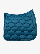 Load image into Gallery viewer, PS Dressage Saddle Pad, Ruffle - Petrol Blue
