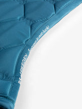 Load image into Gallery viewer, PS Dressage Saddle Pad, Ruffle - Petrol Blue
