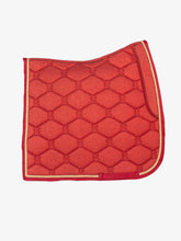 Load image into Gallery viewer, Christmas 2022, Stardust Dressage Saddle Pad, Red/Gold
