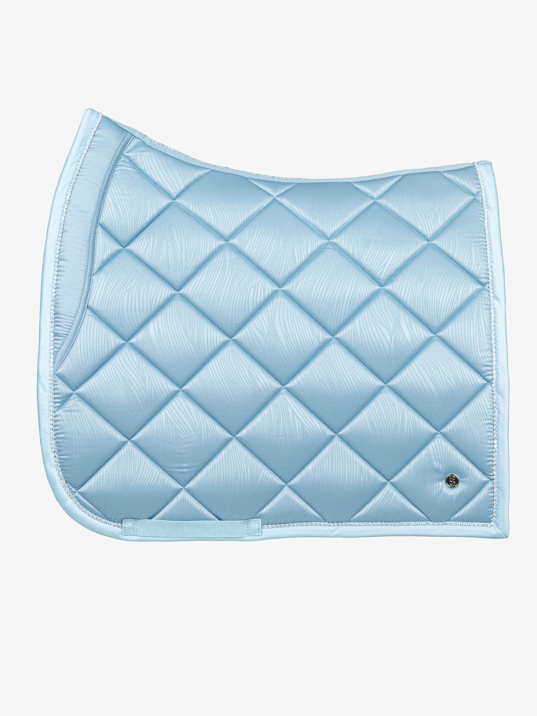 Dressage Saddle Pad, Wave - Stone Blue